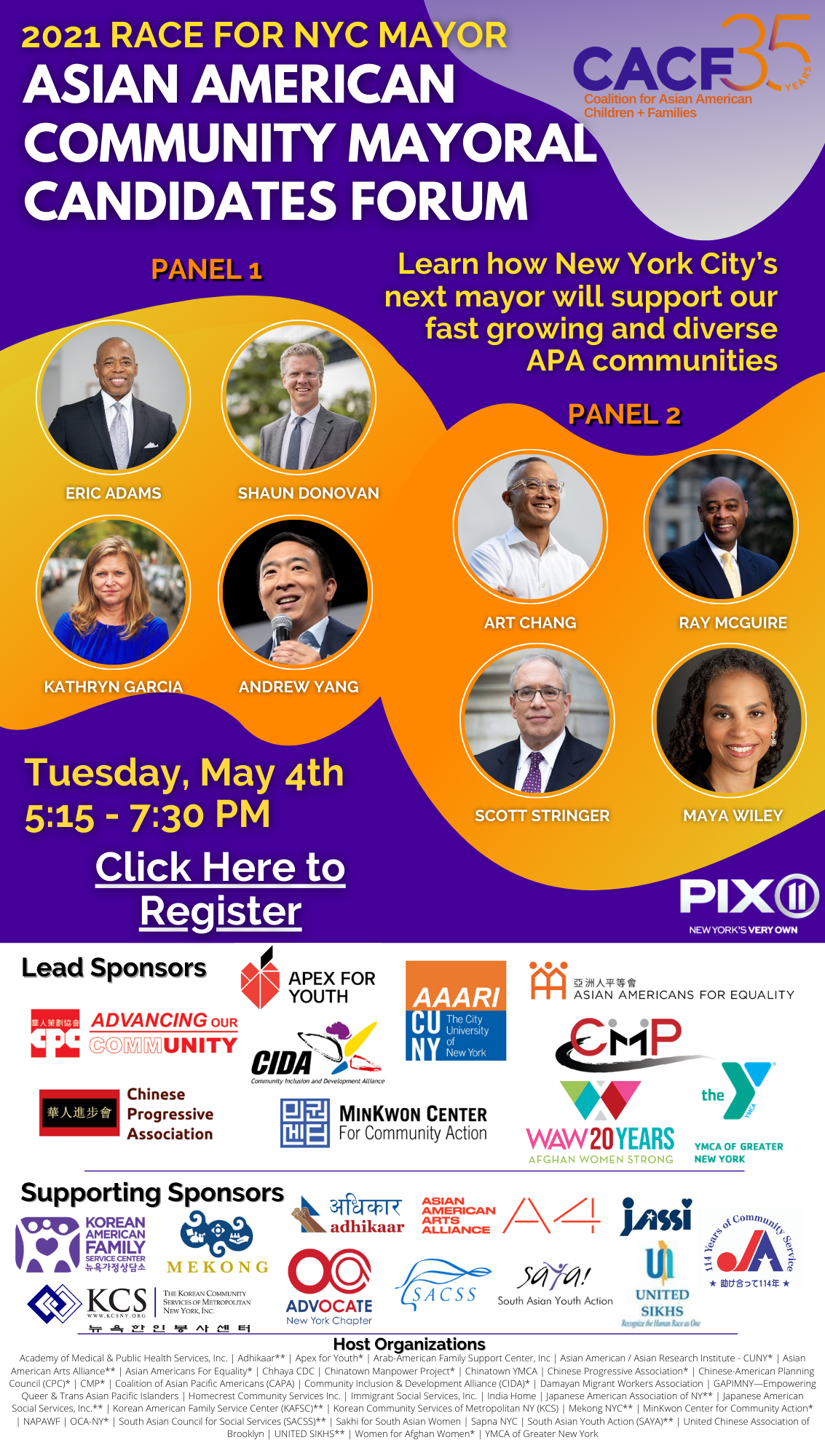 Asian American Community Mayoral Candidates Forum