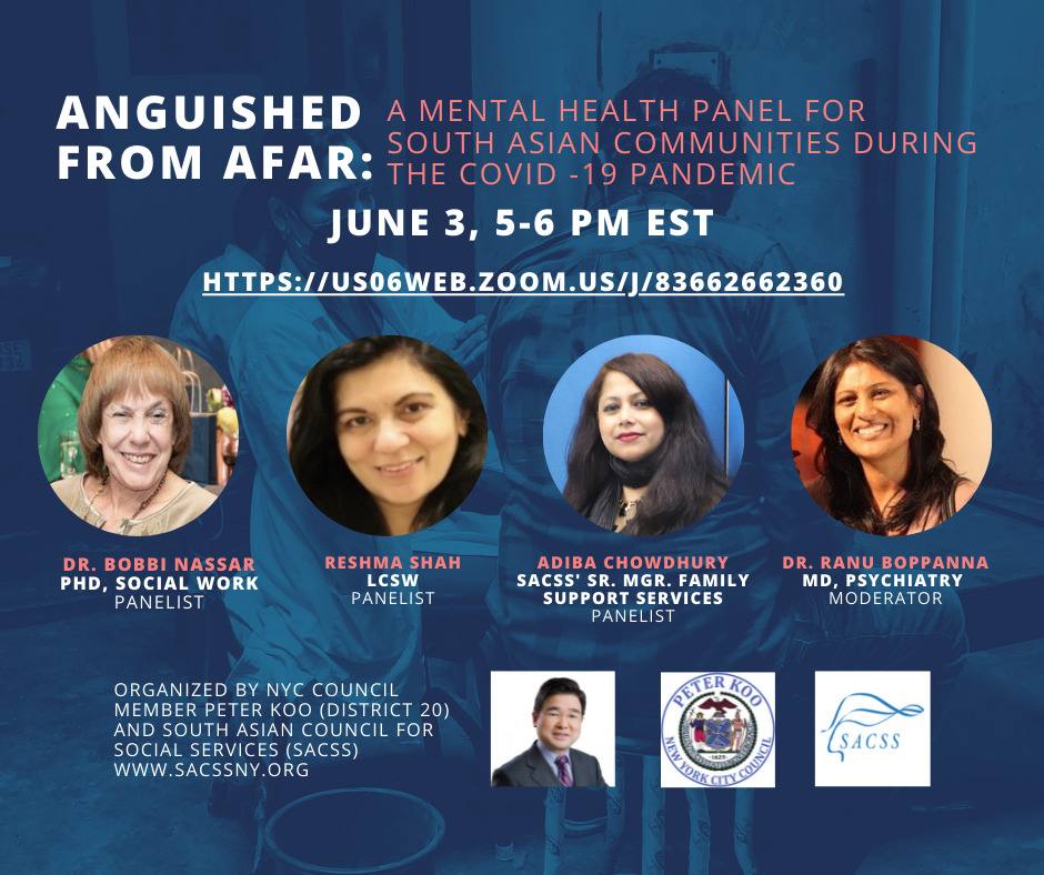 Anguished From Afar: A Mental Health Panel For South Asians During Covid