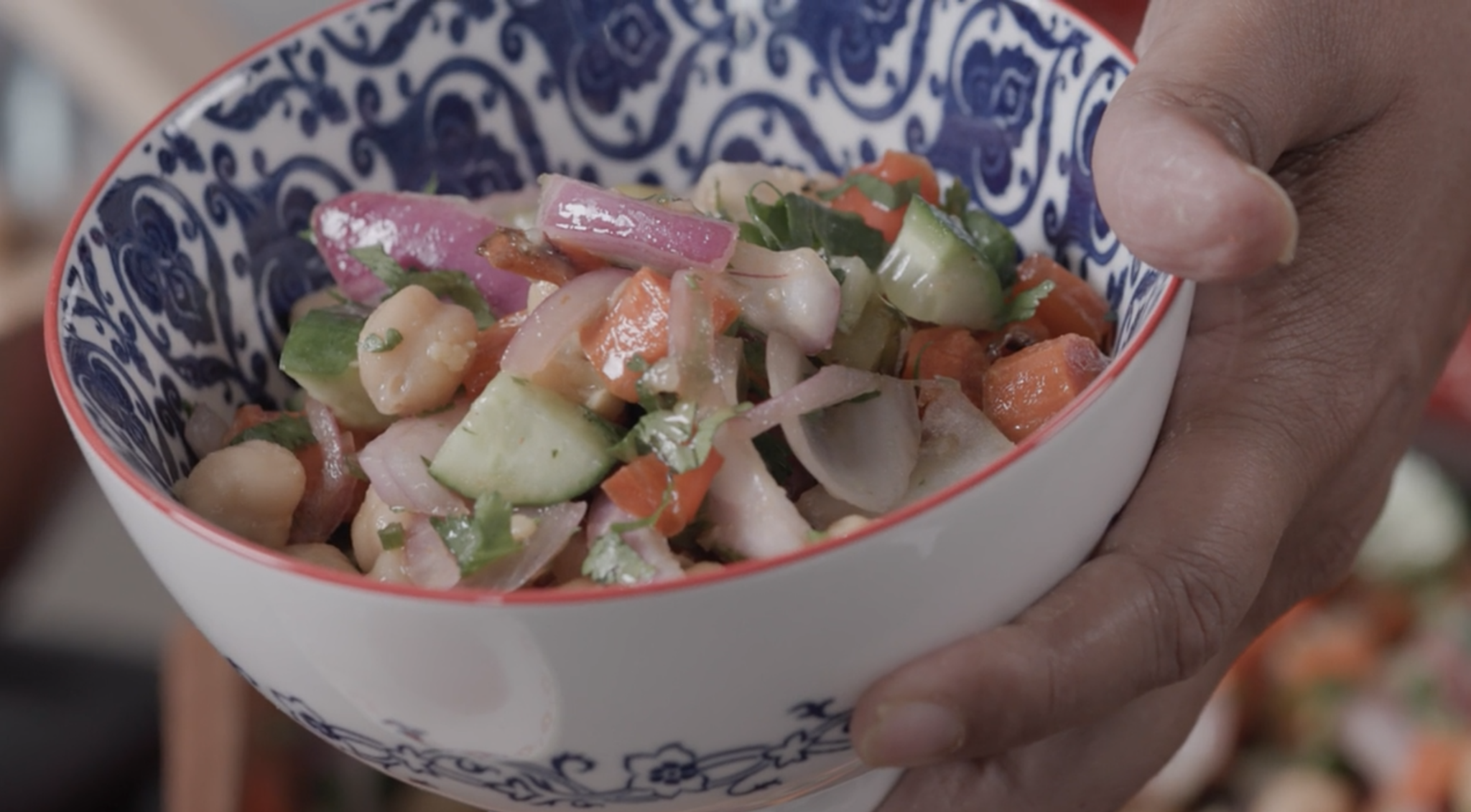 Surbhi Sahni Chickpea Salad Recipe