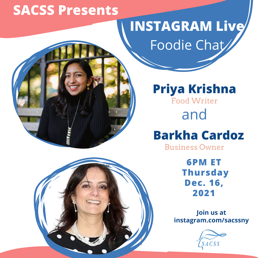 Instagram Live “Foodie Chat!” With Priya Krishna And Barkha Cardoz
