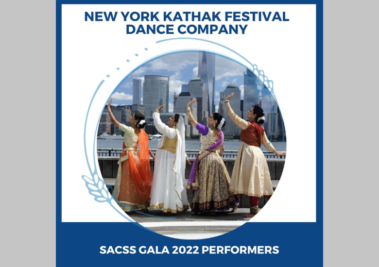 The one and only New York Kathak Festival Dance Company performing at SACSS Gala 2022