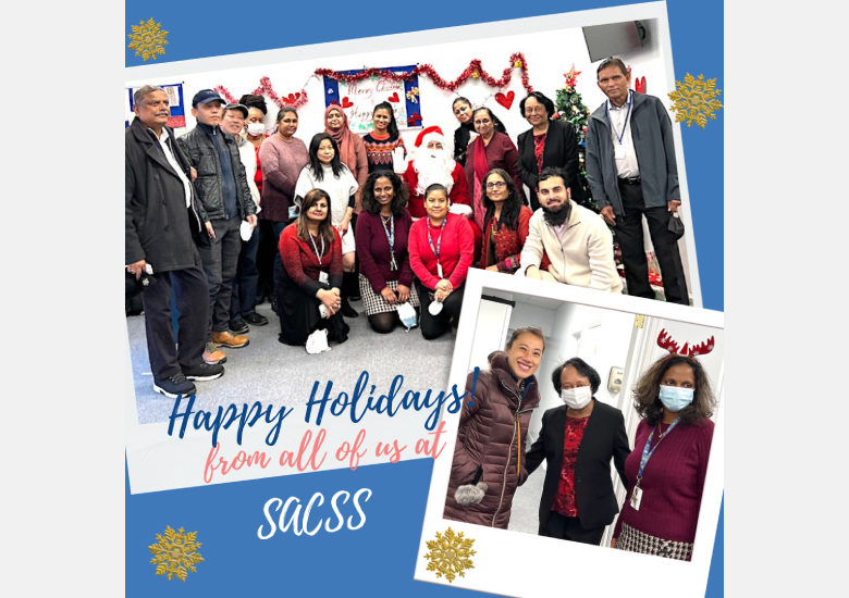 Santa, CM Sandra Ung, and 65+ children join SACSS 2022 Holiday Party