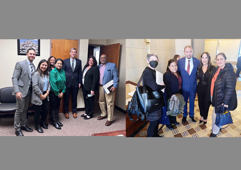 SACSS staff join Community Health Advocates and NYS legislators for Advocacy Day in Albany