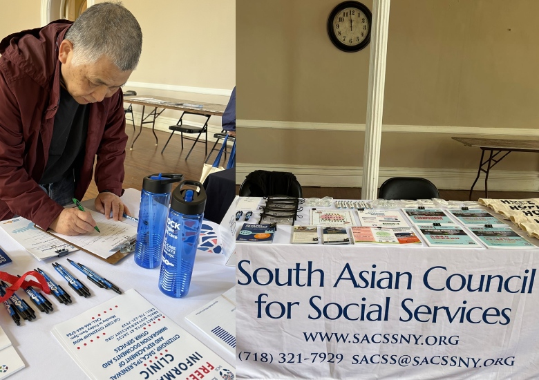 SACSS at the Queens Chamber of Commerce Business Resources Fair
