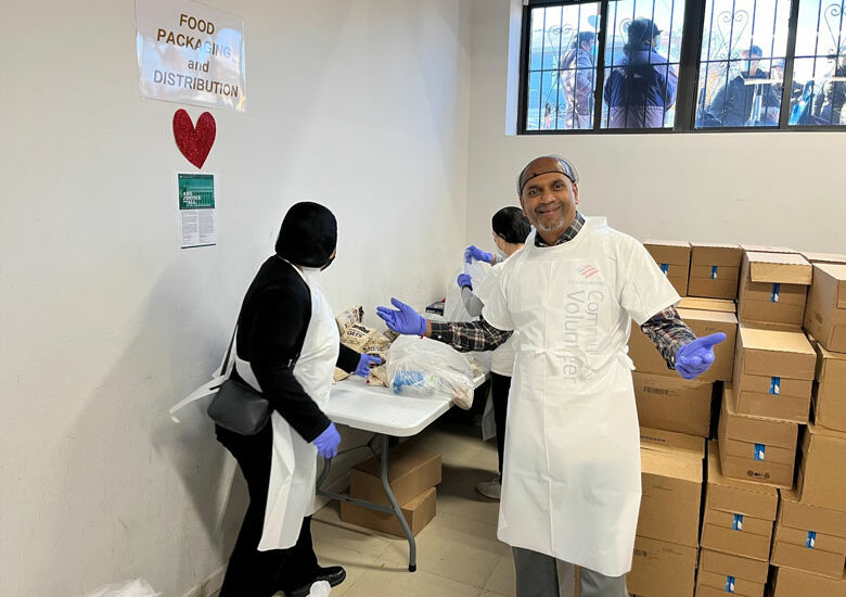 Bank of America volunteers support SACSS Food Pantry