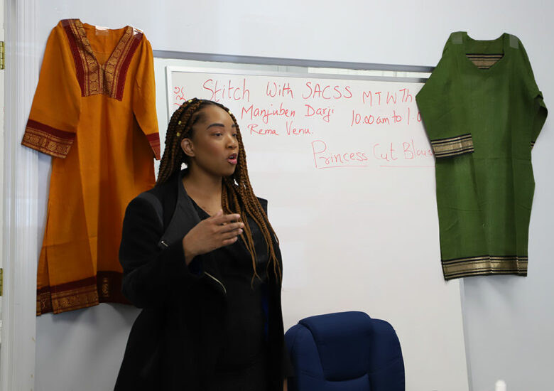 Stitch with SACSS participants receive valuable tips on becoming a freelance fashion designer