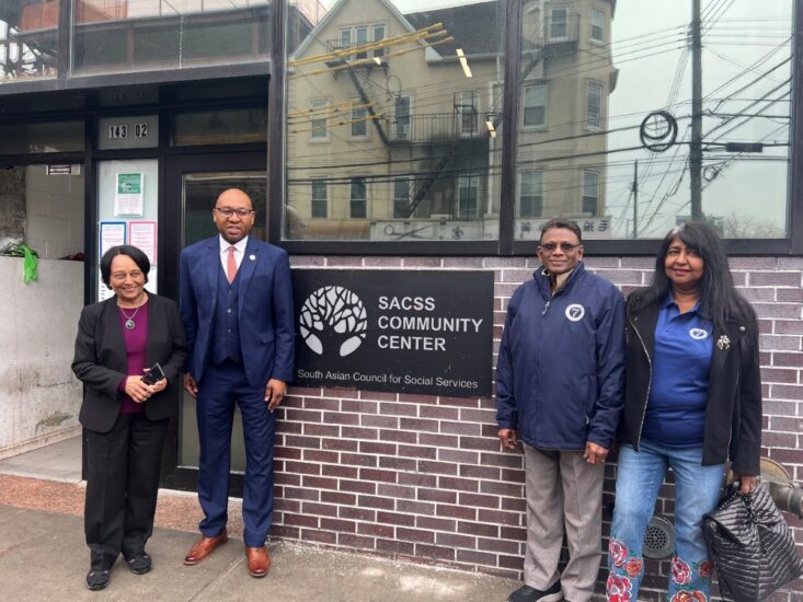 Queens Borough President Donovan Richards Jr. Visits SACSS to Champion Community Support