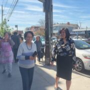 Congresswoman Grace Meng Visits SACSS’ Food Pantry