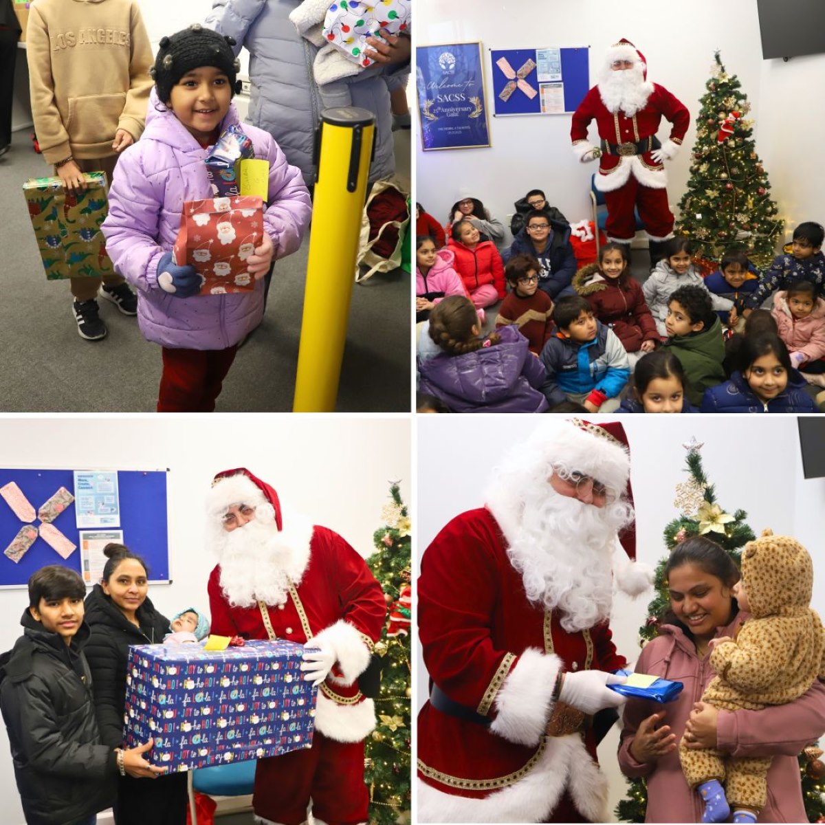 Where Holiday Wishes Come True: SACSS Spreads Joy to Local Children