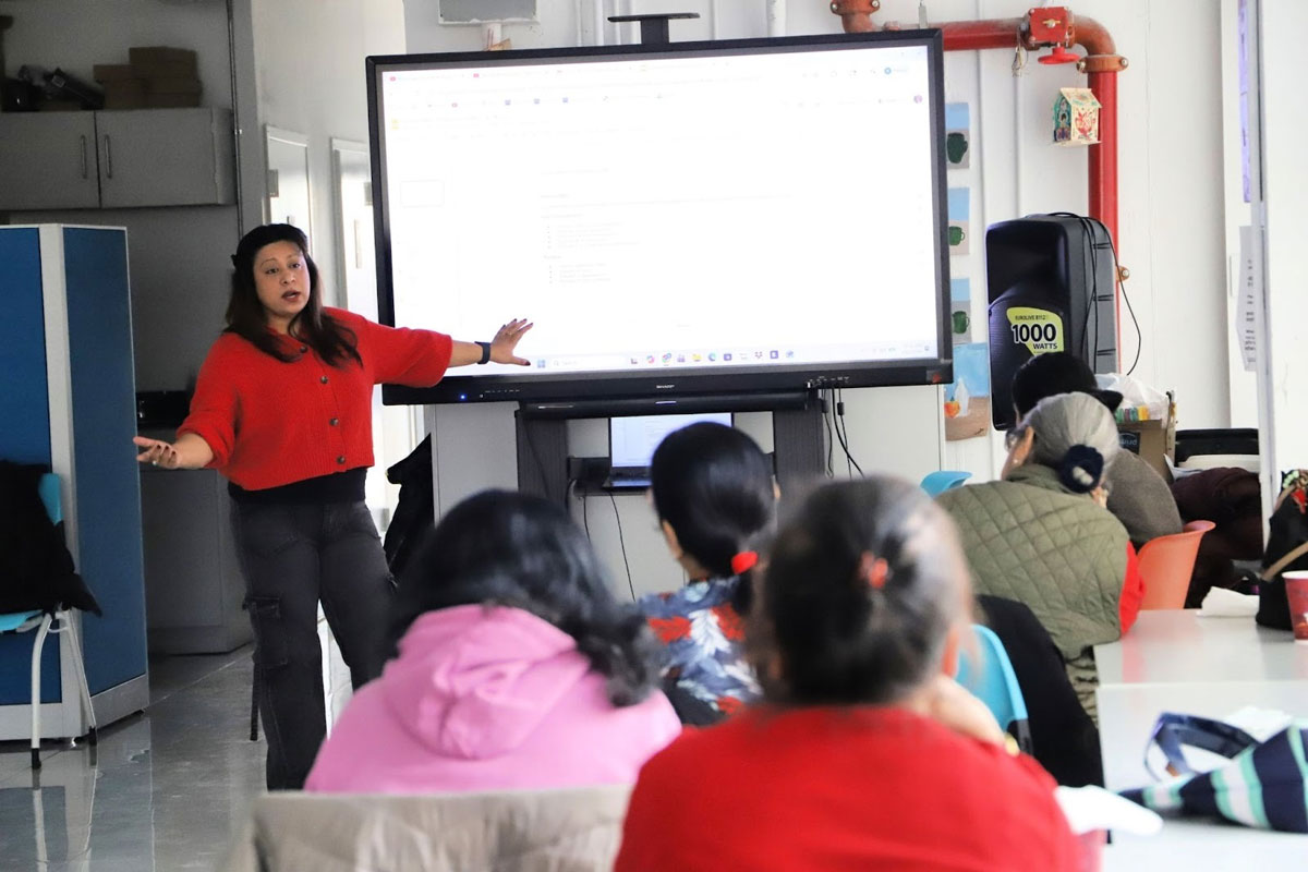 Manisha Adhikari at the Wednesdays for Women Program