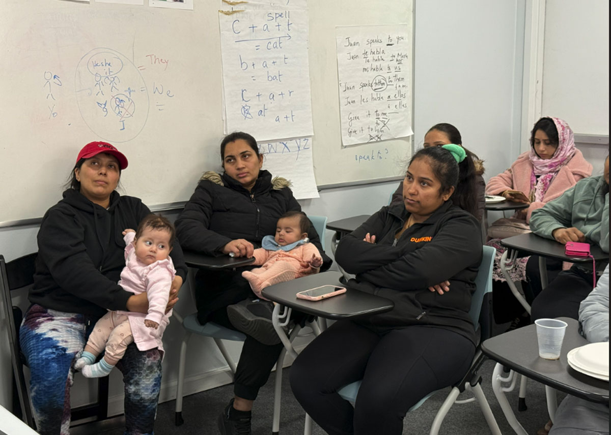 Learning about maternal health at SACSS