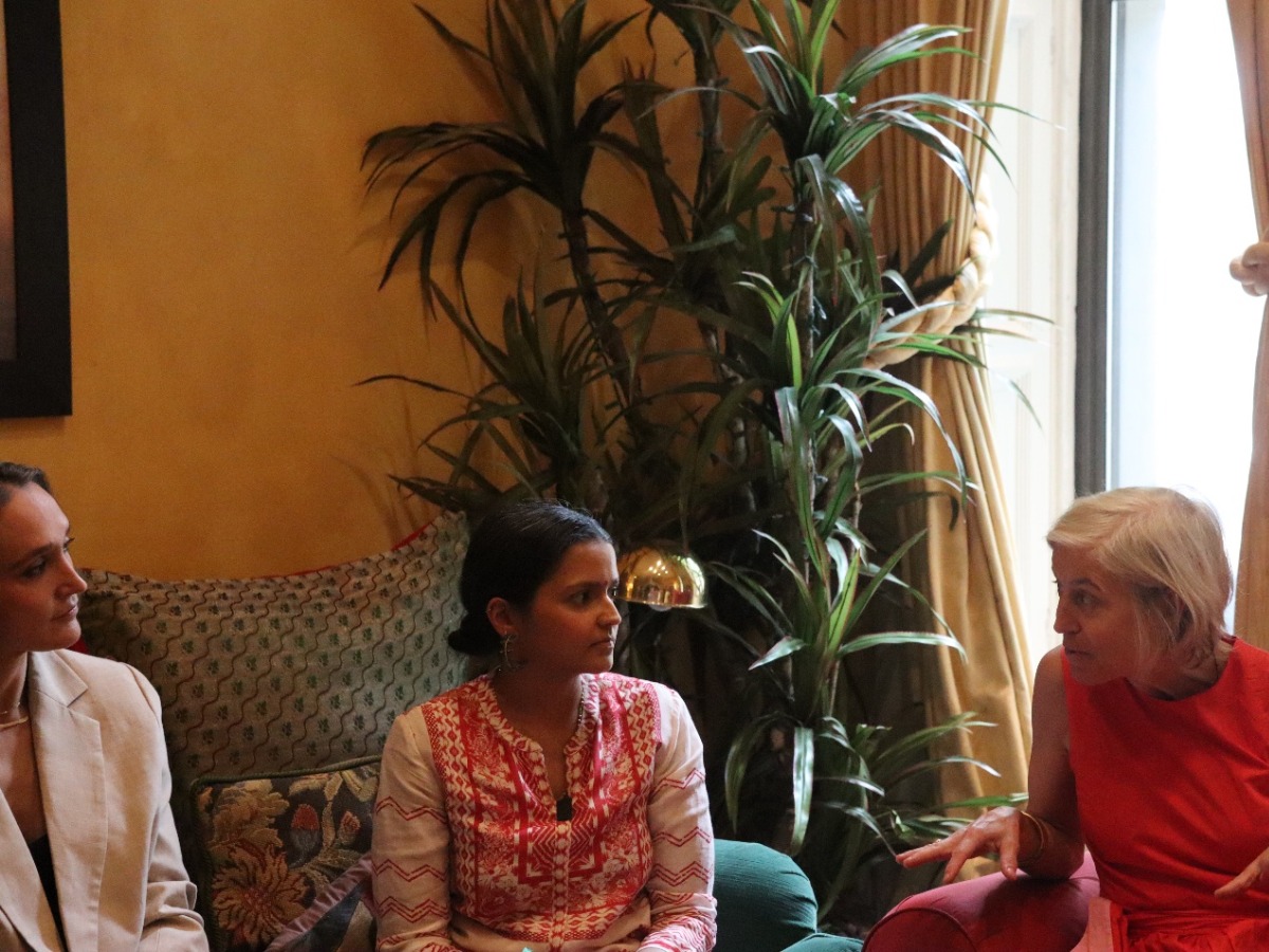 SACSS Joins Gloria Steinem for an Intimate Conversation on Women’s Economic Power