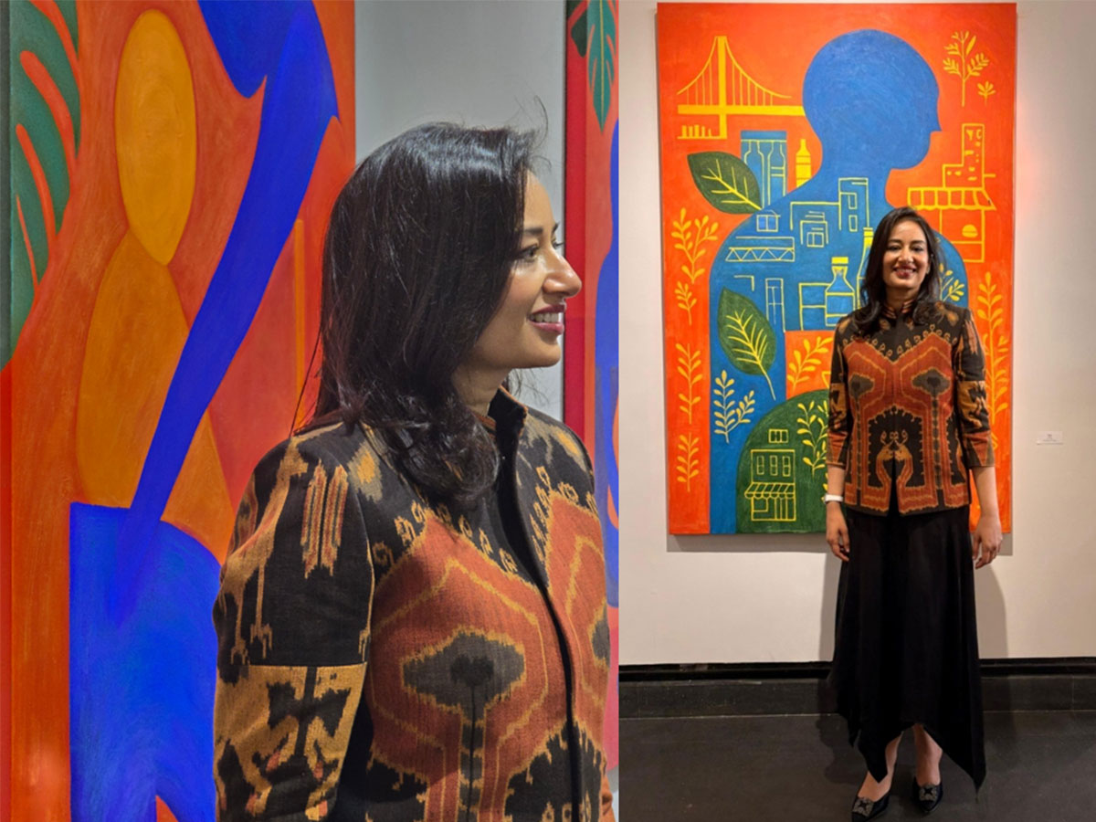 Vaidehi Kinkhabwala paints Stitch with SACSS